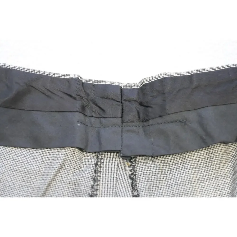 Jhane Barnes Wool Plaid Pleated 2 Button Suit Pants Jacket‎ Mens 40 x 31 44 L